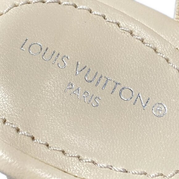 LOUIS VUITTON Starboard Line Sandals - Cream Pink Women's Sandals 728-072925 - Picture 10 of 11